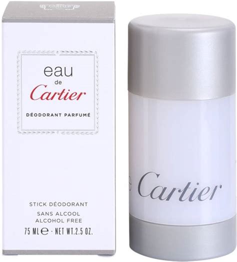 eau de cartier deodorant stick|cartier 50 ml deodorant.